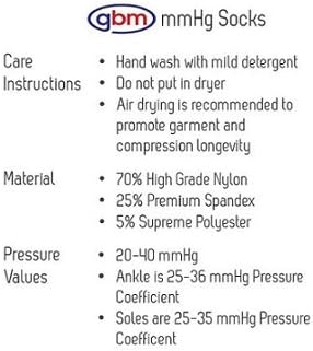 mmHg Compression Foot Sleeves for Men & Women (1 Pair) - Best Plantar Fasciitis Sleeve for Pain Relief (White, Large)