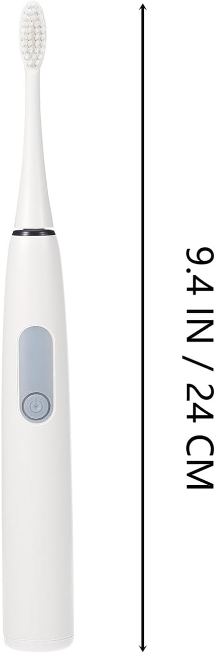 Healifty Electric Toothbrush for Adults Soft Bristle Battery Powered Oral Care Tool with Intelligent Vibration