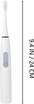 Healifty Electric Toothbrush for Adults Soft Bristle Battery Powered Oral Care Tool with Intelligent Vibration