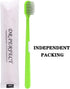 Colorful Prepasted Toothbrushes - Soft Bristles Adult Size Disposable Travel Toothbrush (24 Pieces)