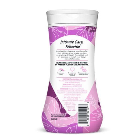 Summer's 9 oz. (Pack 10) Eve Island Splash Refreshing Daily Feminine Wash, Removes Odor, pH balanced, fl