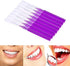 Portable Interdental Brush, 10PCS/Box for Traveling, 0.4-1.5MM Tooth Flossing Head Oral Dental Brush Tool