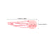 KESYOO Cartoon Pink Pig Hairpins, Cute Animal Barrettes, Stylish Accessories Hair Decor (9pcs)
