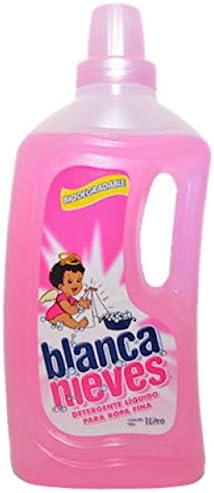 Blanca Nieves Liquid Laundry Detergent, Biodegradable, 33.8 Oz, Pack of 2