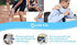 WORLD-BIO Large Flexible Hip Ice Pack - 2 Packs for Hot & Cold Therapy, 11" x 14" Blue