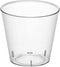 Party Essentials 50 Count Hard Plastic Shot Glasses, 1-Ounce, Clear