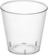Party Essentials 50 Count Hard Plastic Shot Glasses, 1-Ounce, Clear