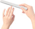 Nail File 50 PCS Professional Double Sided 100/180 Grit Nail Files Emery Board Zebra Manicure Pedicure Tool and Nail Buffering Files