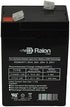 6V 4.5Ah RG0645T1 Sealed Lead Acid Replacement Battery (1 Pack)