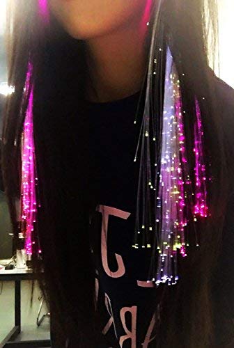 LED Light Up Hair Clips - 30 Pack Glow in the Dark Party Supplies for Women & Girls