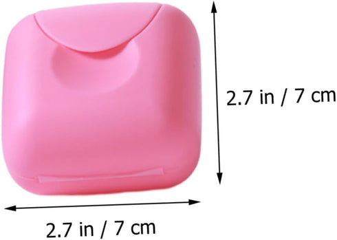 Set 2pcs Foldable Plastic Storage Box - Carrier for Cups