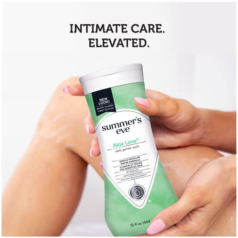 Summer?S 15 Oz. (Pack 7) Eve Aloe Love Gentle Daily Feminine Wash, Removes Odor, Ph Balanced, Fl