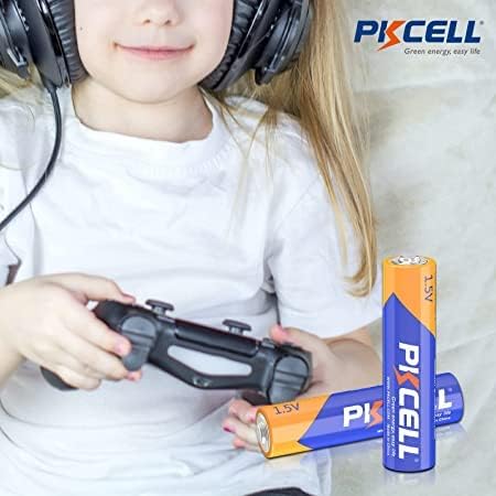PKCELL 20 Pack AAA Batteries, LR03 1.5V Alkaline for Keyboards, Clocks, Toys