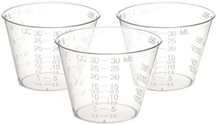 Oakridge One Ounce Plastic Medicine Cups, Pack of 100