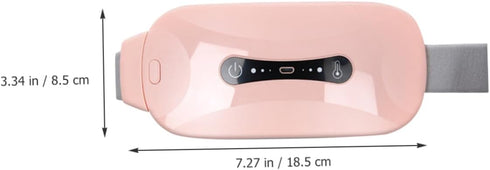 Portable Heating Pad for Menstrual Cramps Fast Heating Cordless Waist Belt Graphene Massage for Back and Abdominal
