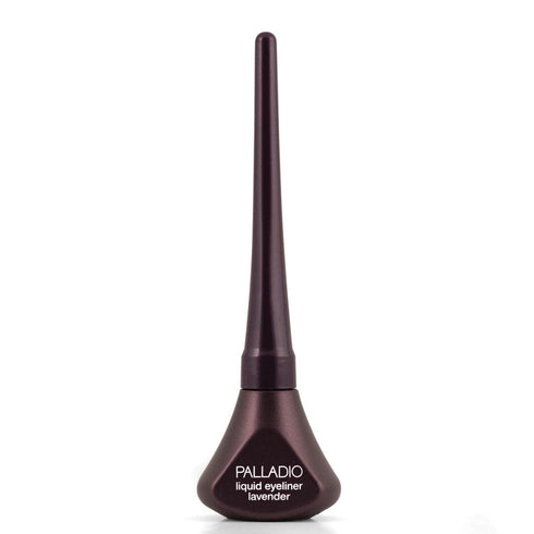 Palladio Highly Pigmented Liquid Eyeliner, Waterproof, Lavender, Includes Easy Grip Wand & Felt Tip Applicator