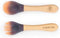 Paperclip Color-Changing Toddler Feeding Spork & Spoon Set, 100% BPA Free, Light Moon