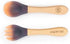 Paperclip Color-Changing Toddler Feeding Spork & Spoon Set, 100% BPA Free, Light Moon