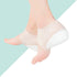 Exceart Heel Cup Insoles - Invisible Silicone Shoe Lift Heel Pads, 2.5CM for Men Women (Size 40-46)
