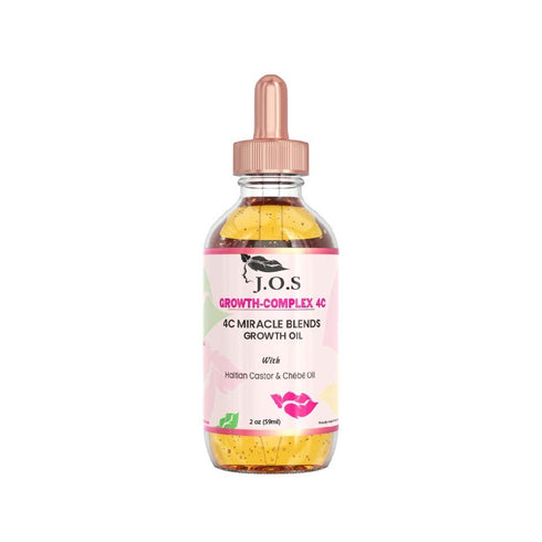 J'Organic Solutions Miracle blends Growth Oil (Formulated with black castor & chebe Oil)