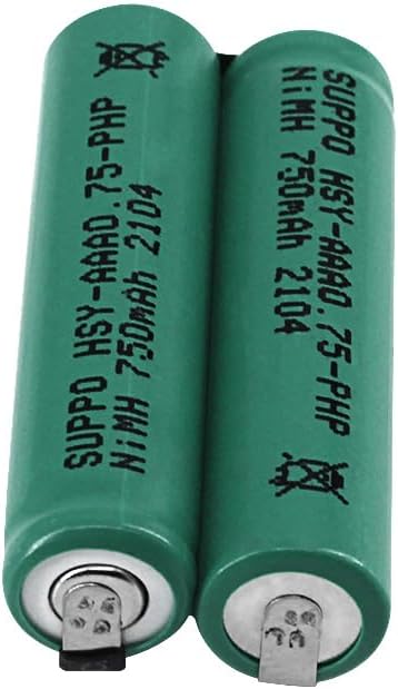 PULADU HSY-AAA0.75-PHP 2.4V 750mAh Original for Electric Shaver Batteries SUPPO Ni-MH Battery