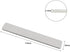 Jumbo Nail File, 50 PCS Professional Double Sided 80/80 Grit Nail Files, Emery Board Manicure Tool
