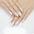 YIMART Coffin Fake Nails 500pcs Ballerina Acrylic Nails Full Cover, Ballet Shape Artificial False Nail Tips for