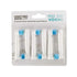 Voom Sonic Oral B Compatible Replacement Brush Heads, Advanced Bristle Technology, Soft Dupont Nylon Bristles - Pack of
