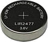 New 2 x Rechargeable LIR2477 LIR 2477 3.6V Button Cell Battery Fulfilled by Amazon