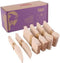 Gmark Disposable Wooden Cutlery Set, 200pcs - 80 Forks, 80 Spoons, 40 Knives, Biodegradable