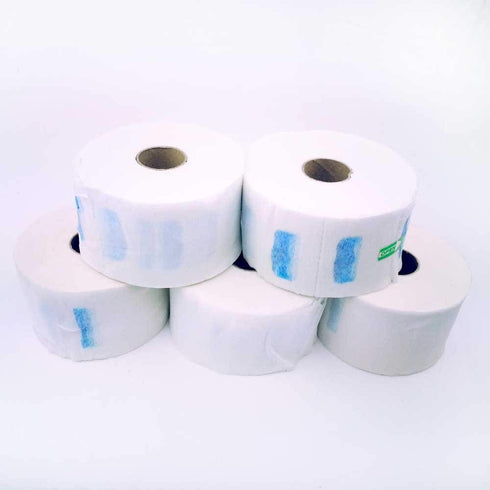Stretch Barber Neck Strips, 5 Rolls (One Pack), 2.76" × 11" Shaving Factory