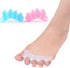 Toe Separators for Functional Fitness Athletes - Toe Straighteners for Foot Pain Relief and Plantar Fasciitis - Fix Feet - Fix Toes - Fix Bunions - Toe Spacers for Crossfit Pink-A