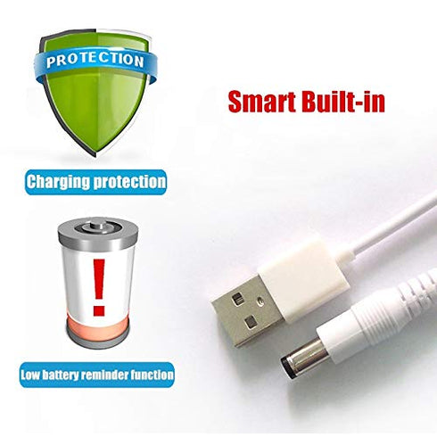 RED-NI Sonic Electric Toothbrush, USB Fast Charging Waterproof Toothbrush with 4 Free Replacement Heads