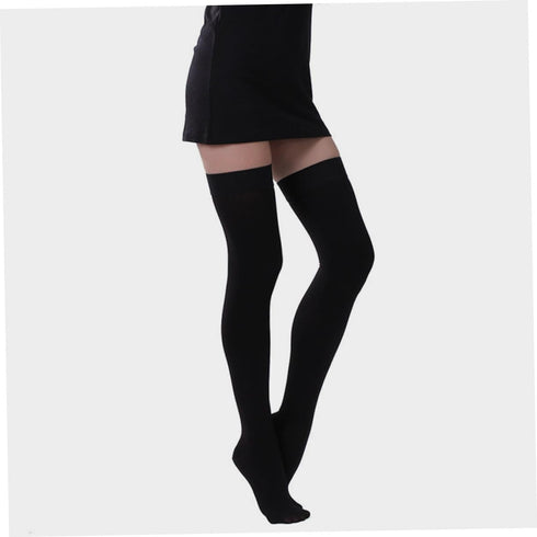 VALICLUD Over Knee Compression Socks Women Wear-resistant Breathable Thigh High Stockings Closed Toe Support