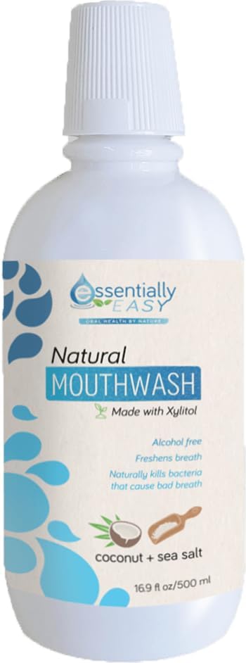 Refresh Your Smile Naturally: Xylitol Mouthwash with Coconut & Sea Salt