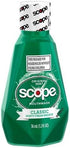 Scope 1.2 Oz Pack 3) Mouthwash Classic Original Mint Travel Size