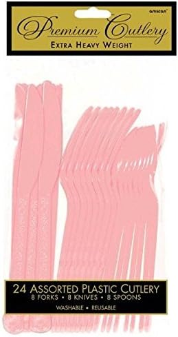 Amscan Cutlery, One Size, New Pink by Amscan