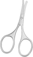 Multicolor Professional Grooming Scissors for Personal Care, Facial Hair Removal, Ear Nose Eyebrow Trimming, Stainless