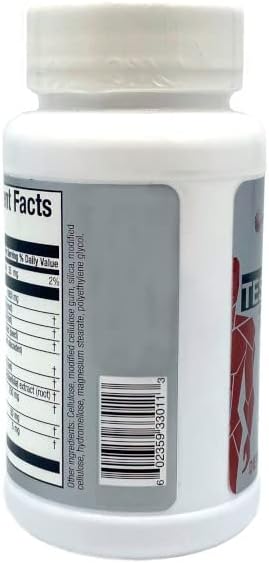 Nutraceutics 750mg 60 TestronSX Testosterone Support with Tribulus Terrestris Boosts Male Vitality, Stamina