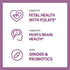 Rainbow Light High-Potency Prenatal One Multivitamin, 60 Count, Vegan, Supports Mom's Health and Baby's Development