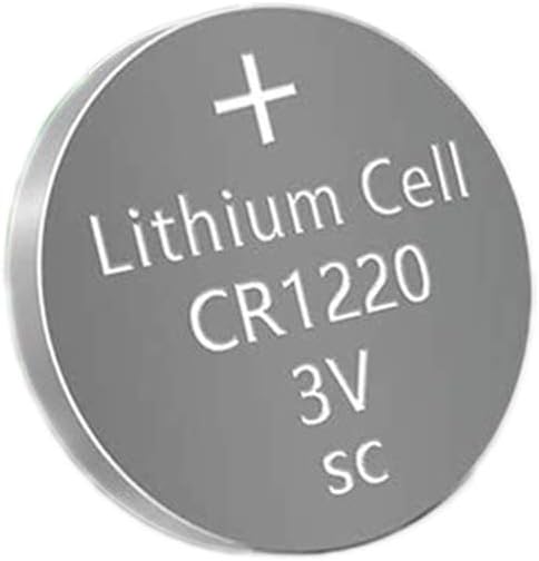SKOANBE 12PCS CR1220 3V Lithium Button Coin Cell Battery - 1220