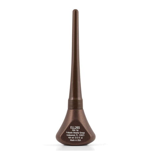 Palladio Liquid Eyeliner, Bronze, Highly Pigmented, Smear-proof, Includes Easy Grip Wand