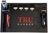 TRU BARBER 18" X 13” Organizer Mat (BLACK) | Flexible PVC Salon Barbershop Work Station Pad