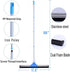 Floor Squeegee for Concrete - 50" Heavy Duty Foam Water Wiper for Garage, Shower, Kitchen & Pet Hair