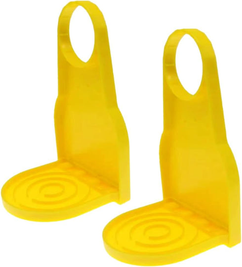 2 Pack Laundry Detergent Cup Holder, Drip Catcher for Laundry Room, No More Mess or Leaks, Yellow