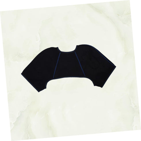 Updated Version Self-heating Shoulder Pads Elastic Belt for Maximum and Neck Massager Muscle Pain Relief Gym