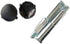 Dnyucen 1pair Stroller Wheel for gb Pockit+ All City Baby Replace Accessories(Rear Wheel)