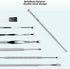 BetyBedy Ear Cleansing Tool Set, 7 Pcs Ear Pick Kit with Storage Box and Small Cleaning Brush