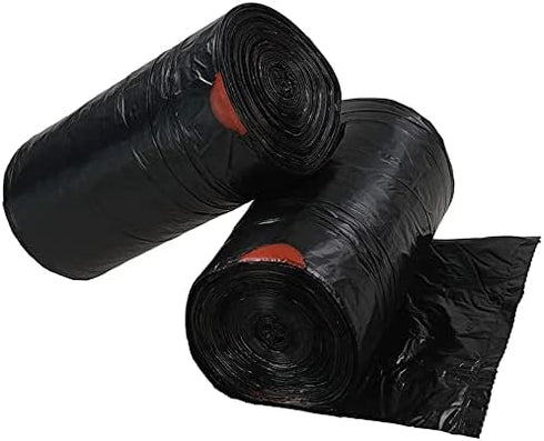 Small Garbage Bags 3 Gallon, Black Drawstring Trash Bags