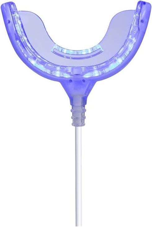 Teeth Whitening Accelerator Light, 32x Blue LED Light Mouth Tray, Teeth Whitening Enhancer for Home Use